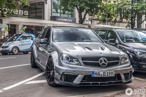 Mercedes-benz c63 w204 saloon body kit  black series