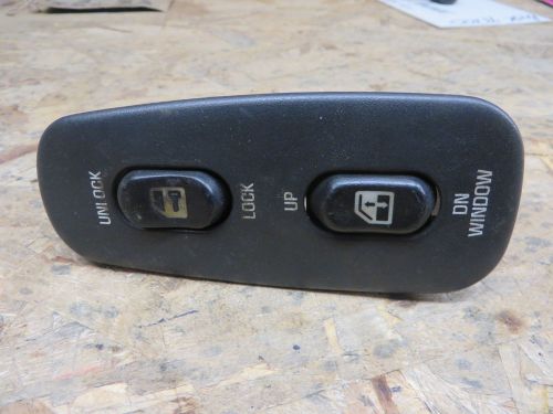 Buick skylark 97 1997 power window power lock switch &amp; black bezel passenger rh