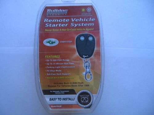 Bulldog remote vehicle system - rs82b (included bypass) - new in unopened box