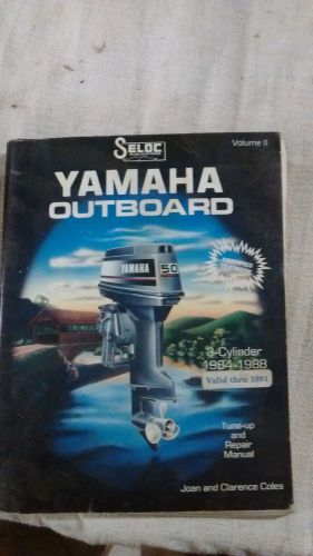 Yamaha outboards mannuel 84-91 3 cyl