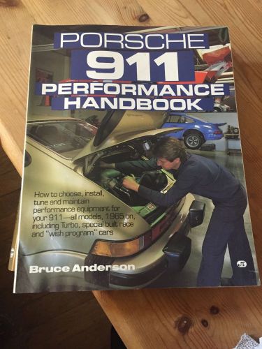 Porsche 911 performance handbook bruce anderson 1987