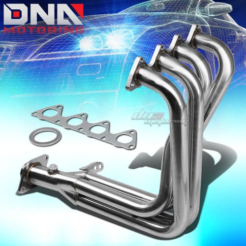 Stainless racing manifold header/exhaust for 94-97 honda accord f22 4cyl cd3-cd6