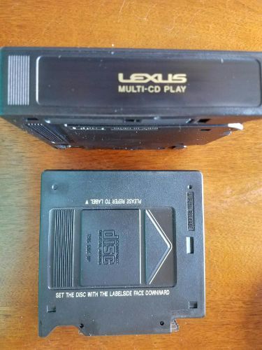 Two(2) lexus multi cd play changers - cartridges/magazines fit 6 cd&#039;s