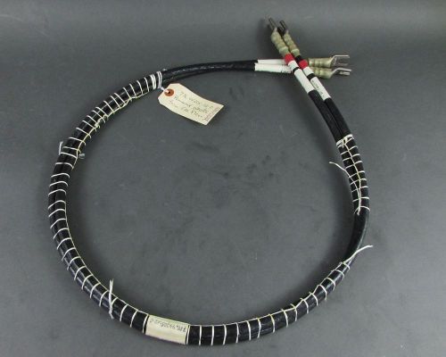 58&#034; grounding cable dual spade terminal electric avonics 786-44205-12-0