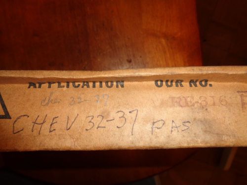 Nos re-nu reconditioned clutch  plate 1932-1937 chevrolet passanger re-316