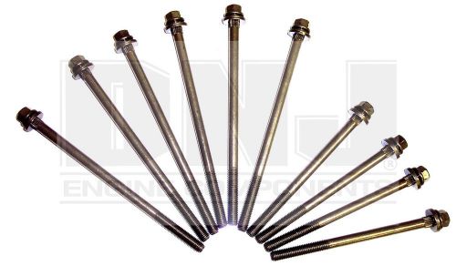 Engine cylinder head bolt set fits 1995-2001 plymouth neon breeze  rock products