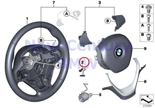 Bmw genuine steering wheel connecting line f22 f23 f30 f30n f31 f31n f32 f33 f34