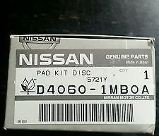 Infiniti oem rear brake pads d40601mb0a g37 q40 q50 fx35 ex35 m37 qx70 non sport