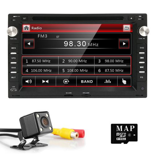 2din car radio dvd player gps stereo for vw b5 mk5 golf passat skoda+free camera