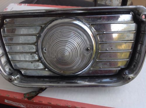 Nos 1956 cadillac park light turn signal assembly 5947142