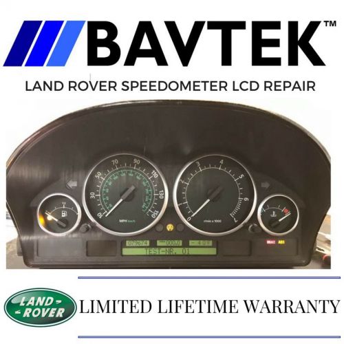 Range rover land rover 2002-2006 hse speedometer cluster lcd repair service