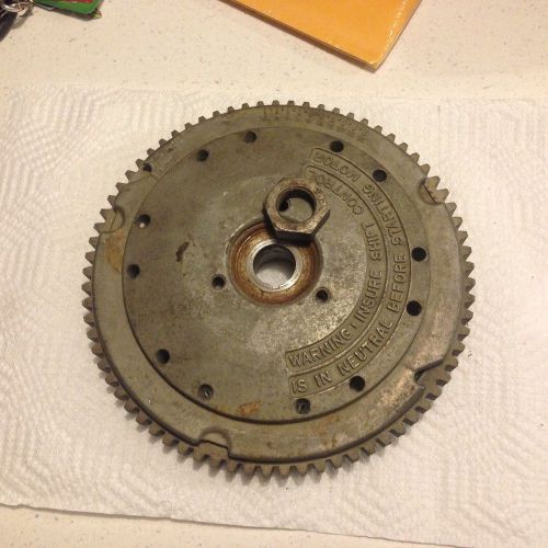 1977 evinrude 75hp flywheel in good condition