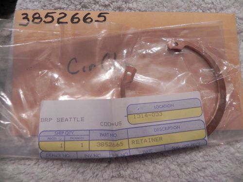 Brp omc cobra stern drive exhaust boot retainer snap ring p#3852665