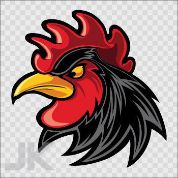 Decal sticker bird farm ranch village animal chicken rooster hen 0500 kaz73