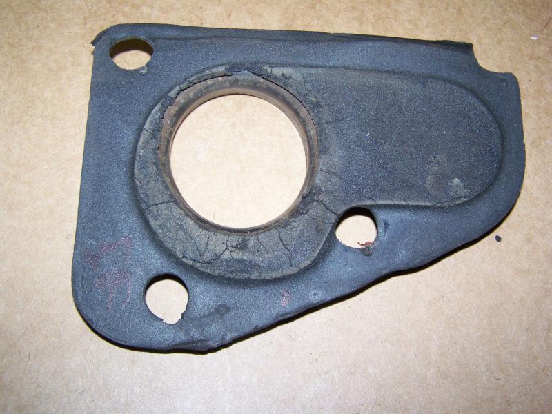 Original 1966 pontiac full size steering column to firewall seal plate