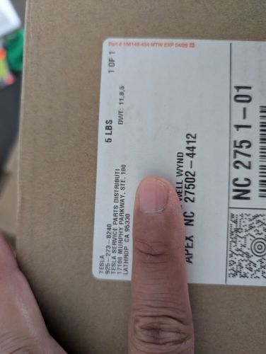 New! tesla air compressor + tire repair kit 2.0