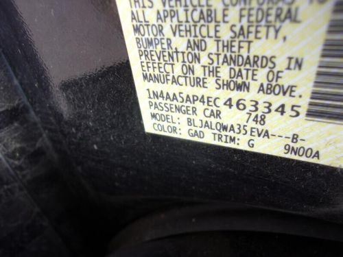 Used keyless entry module fits: 2014 nissan maxima theft-locking keyless entry c