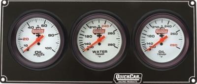 Quickcar 61-7011 gauge kits analog extreme qc 3 ot op/wt/ot -  qrp61-7011