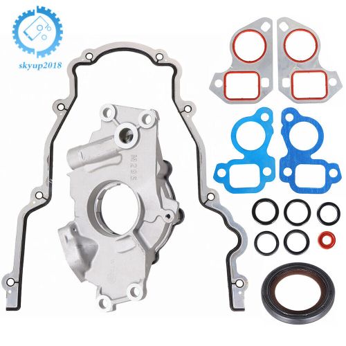 For gm ls 5.3l 6.0l ls high volume oil pump change kit with gaskets rtv