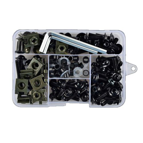 Black Aluminium Screw for Honda Kawasaki Agusta Aprilia Triumph MV Ducati Yamaha, US $18.13, image 8