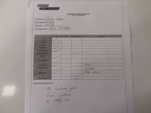 Icom IC-M412 Compact DSC Marine VHF Radio - Tested*, US $149.99, image 3