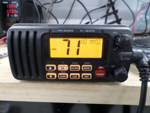 Icom IC-M412 Compact DSC Marine VHF Radio - Tested*, US $149.99, image 6