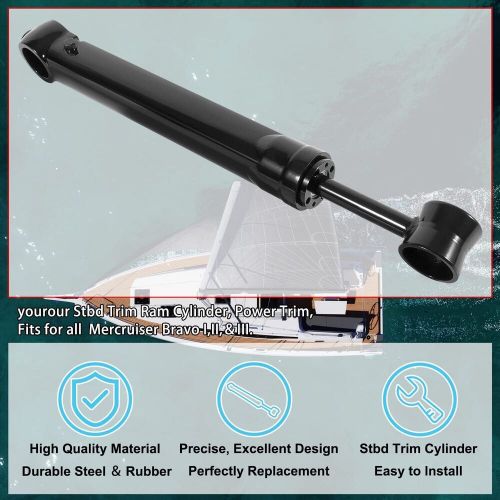 Trim Ram Cylinder Power for Mercruiser Bravo I II III 98704A26 18-2425, US $149.91, image 6