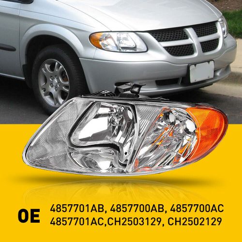 Headlight For 2001-2007 Chrysler Town Country Grand Dodge Caravan Right Left, US $80.99, image 9