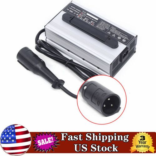 48Volt 15AMP Round 3 Pin Plug Battery Charger Replacement For Club Car Golf Cart, US $99.11, image 12