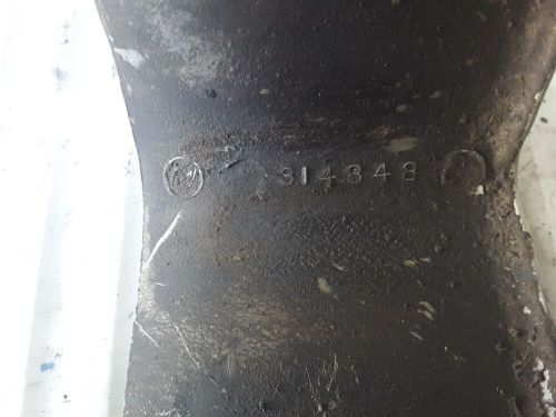 1973 115 hp Evinrude Johnson Outboard Exhaust Housing Front Cover 0314848, US $24.99, image 2