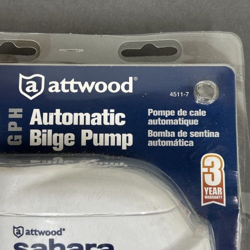Attwood Sahara S1100 Series 12V 1100 GPH Automatic Marine Bilge Pump (NEW)4511-7, US $124.99, image 3