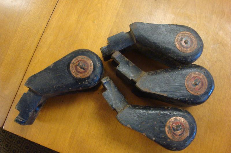 Vintage 1920's oem indian shock absorbers indian motorcycle sidecar set of 4