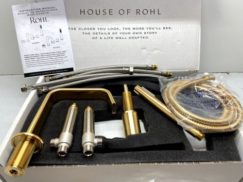 Rohl Eclissi EC05D5IWSG Deck Mounted Roman Tub Filler with Built-In Diverter, US $599.99, image 2