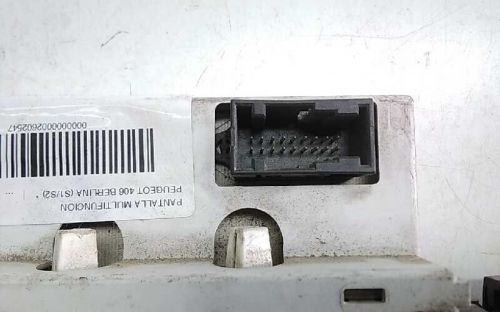 9638358577a multifunction display for peugeot 406 sedan s1/s2 * 2602 2602547-