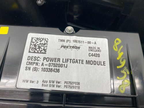 2016-2020 Tesla Model S Power Liftgate + ECU Park Assist + Brake Control Module, US $209.99, image 3