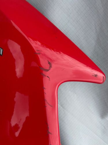 Ducati 1260 Multistrada side pod radiator cover fairing red scratched 48019334AB, US $, image 2