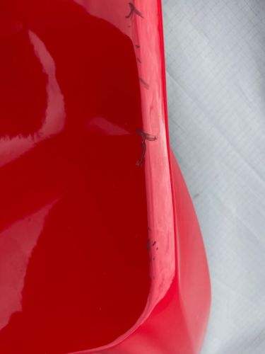 Ducati 1260 Multistrada side pod radiator cover fairing red scratched 48019334AB, US $, image 9