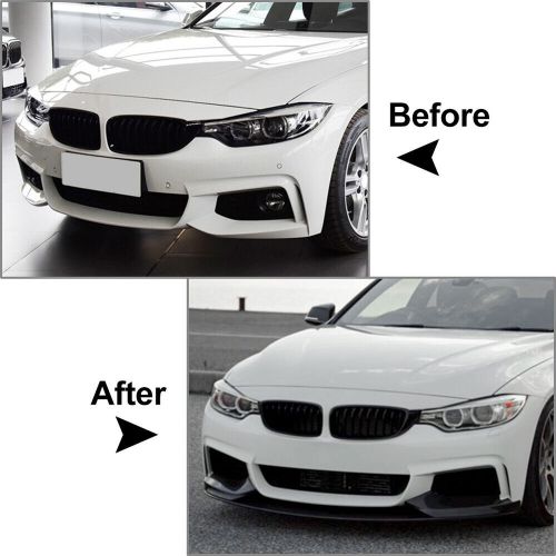 Front Bumper Canards Cover Body Kit For BMW 4 Series F32 F33 F36 M Sport 2014-20, US $115.00, image 2