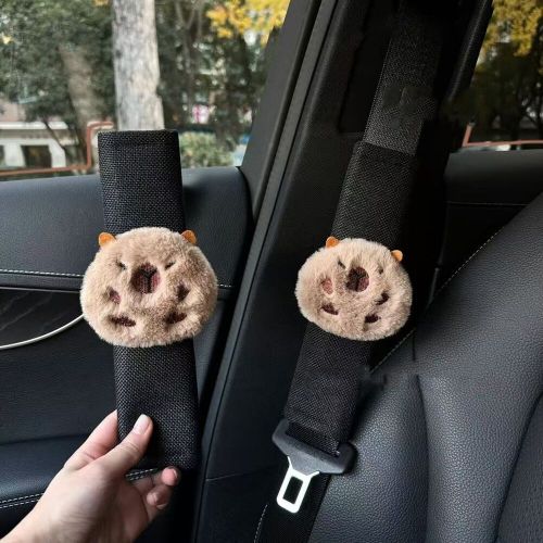 Cute Cartoon Car Seat Belt Shoulder Pad Soft Plush Safety Belt Cushion Cover, US $7.99, image 6
