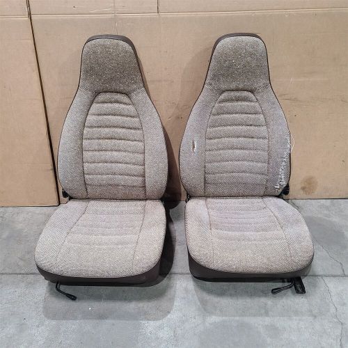 1983 Porsche 944 Front & Rear Seats Rear Seat Set Cloth Note AA7222, US $1,299.00, image 19