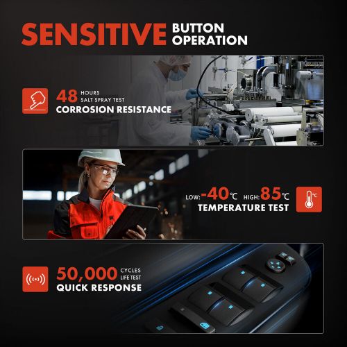 Single Power Window Switch for Ford F-150 2004 2005 2006 2007 2008 Expedition, US $7.78, image 2