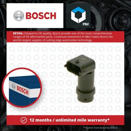 Camshaft position sensor fits opel meriva a 1.6 06 to 10 z16xep bosch 24435096