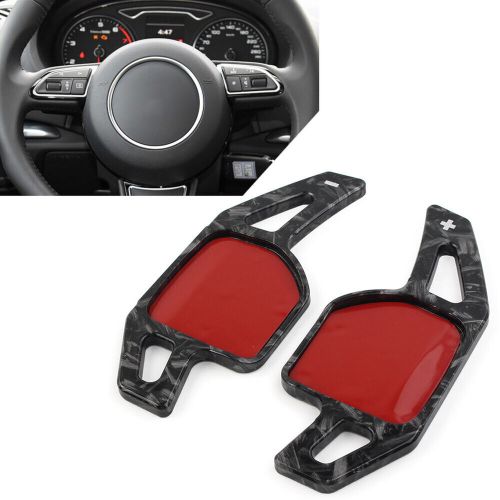 2xSteering Wheel Paddle Shifter Extension Fit Audi A3 A4 A5 A6 A7 A8 Q3 Q5 Q7 TT, US $19.12, image 7