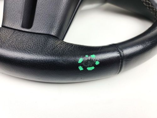 17-20 INFINITI Q50 DRIVER WHEEL BLACK LEATHER W/ PADDLE SHIFTERS & SWITCHES OEM, US $250.00, image 4