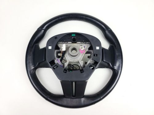 17-20 INFINITI Q50 DRIVER WHEEL BLACK LEATHER W/ PADDLE SHIFTERS & SWITCHES OEM, US $250.00, image 5