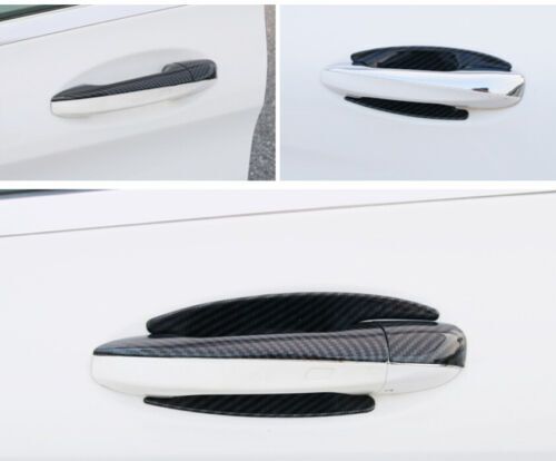 ABS Carbon Fiber Cover Trim 9X Side Door Handle Bowl For Benz GLC W253 2016-2021, US $67.59, image 5