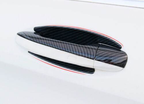 ABS Carbon Fiber Cover Trim 9X Side Door Handle Bowl For Benz GLC W253 2016-2021, US $67.59, image 6