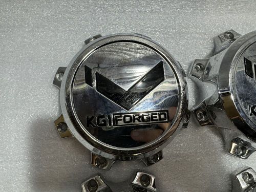 Kg1 forged wheels custom chrome wheel center cap # cap0059ps no screws b2