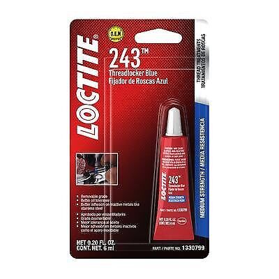 Loctite 1330799 Threadlocker 243 Blue 6Ml/.20Oz Thread Locker, Blue 243, 6 ml Tu, US $34.17, image 17