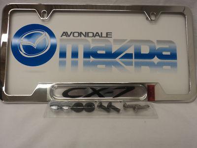 MAZDA CX-7 2007-2011 NEW OEM LICENSE PLATE FRAME, US $39.95, image 2